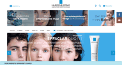 Desktop Screenshot of larocheposay.de